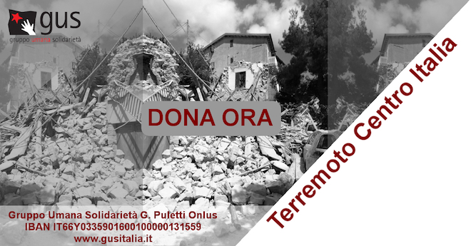 Emergenza Terremoto Centro Italia