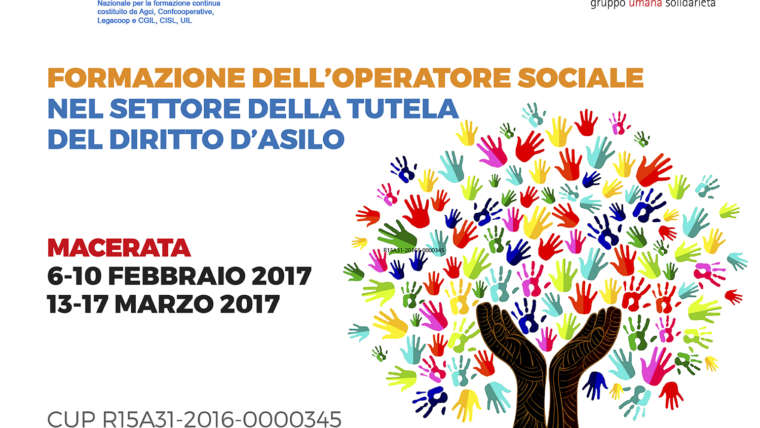 Dal 6 febbraio a Macerata, formazione dell'operatore sociale nel settore della tutela del diritto d'asilo