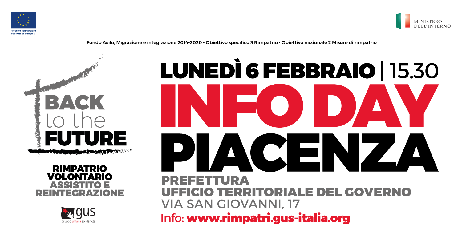 BackToTheFuture Info Day Piacenza