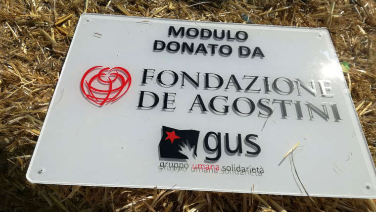 Fondazione De Agostini e GUS donano moduli attrezzati agli allevatori di Arquata del Tronto colpiti dal terremoto