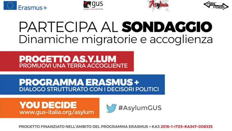 Asylum, dal 20 aprile il sondaggio online su dinamiche migratorie e accoglienza. Stay tuned!