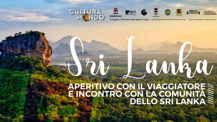 Cultura Mondo, venerdì 7 dicembre al Crocevia di Lecce, Sri Lanka: viaggio e incontro con la comunità